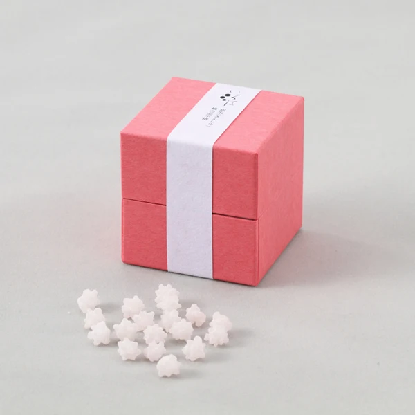 Small colorful simple ingredient sugar Japanese christmas candy