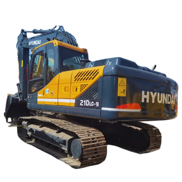 Ready to ship Used Hyundai 210LC-9 220lc-9s Hyundai 215/225 Excavators Construction Engineering with low working hours