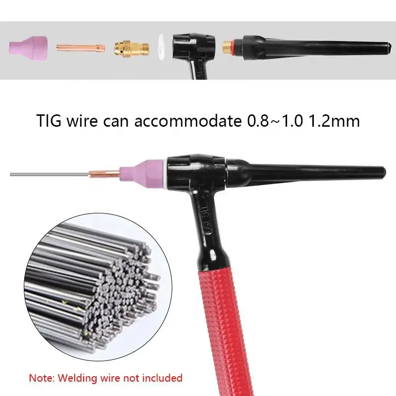 Mig Welder Tig Arc 220V Mig 200 Welding Machine 0.8 Flux-cored 1.0 LIFT TIG Synergy Control 3 in 1 Portable Machine