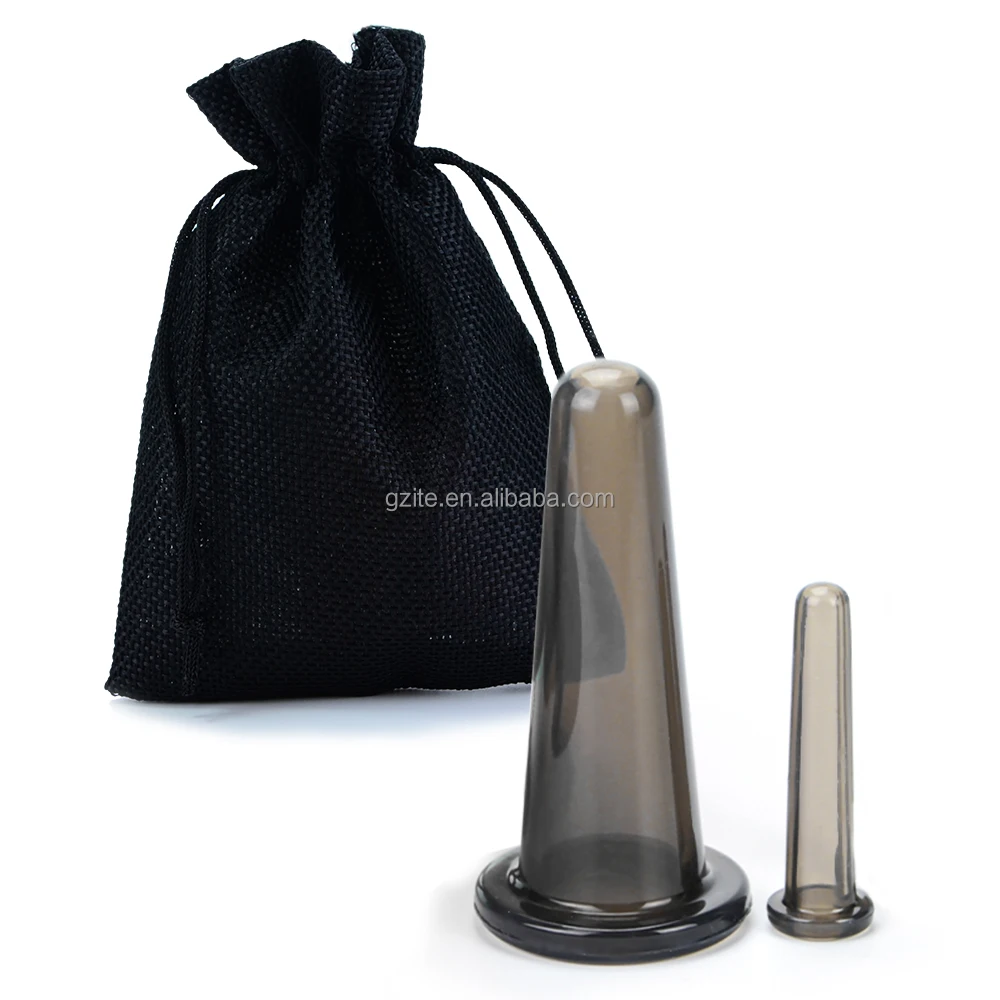 High quality wholesale price strong suction silicone cupping cups face cupping Hijama Cups for face massage