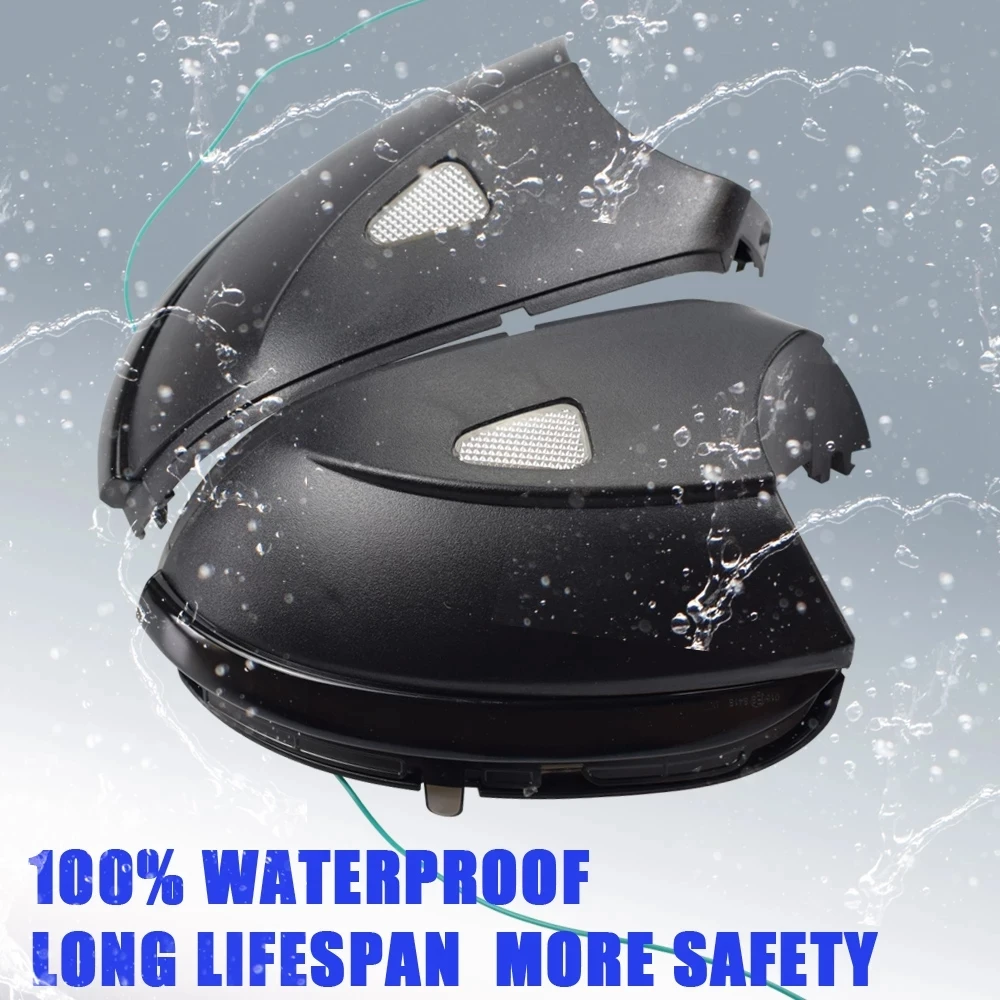 Dynamic LED Side Wing Rearview Mirror Indicator Sequential Blinker Lights For Pa ssat je tta CC B7 Beetle Scirocco MK6 Euro