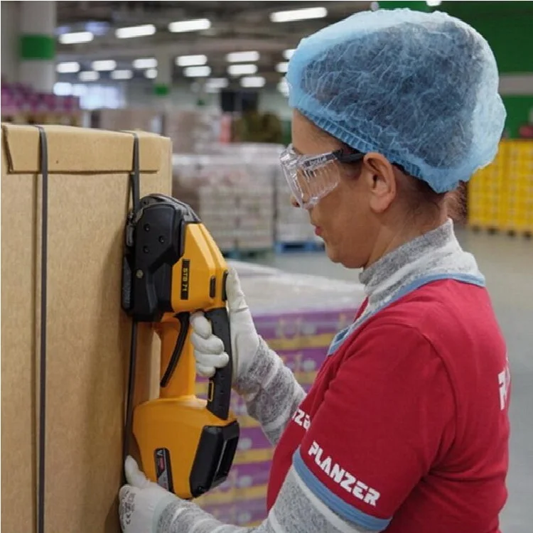 STRAPEX STB73 Electric poly strapping tensioner tools handheld battery strapping machine