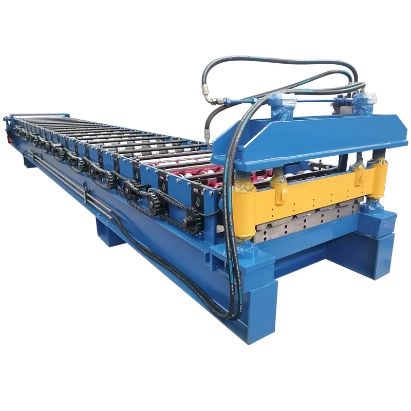 High Quality IBR Sheet Roll Forming Machine PPGI Zinc Roofing Color Steel PLC Control System