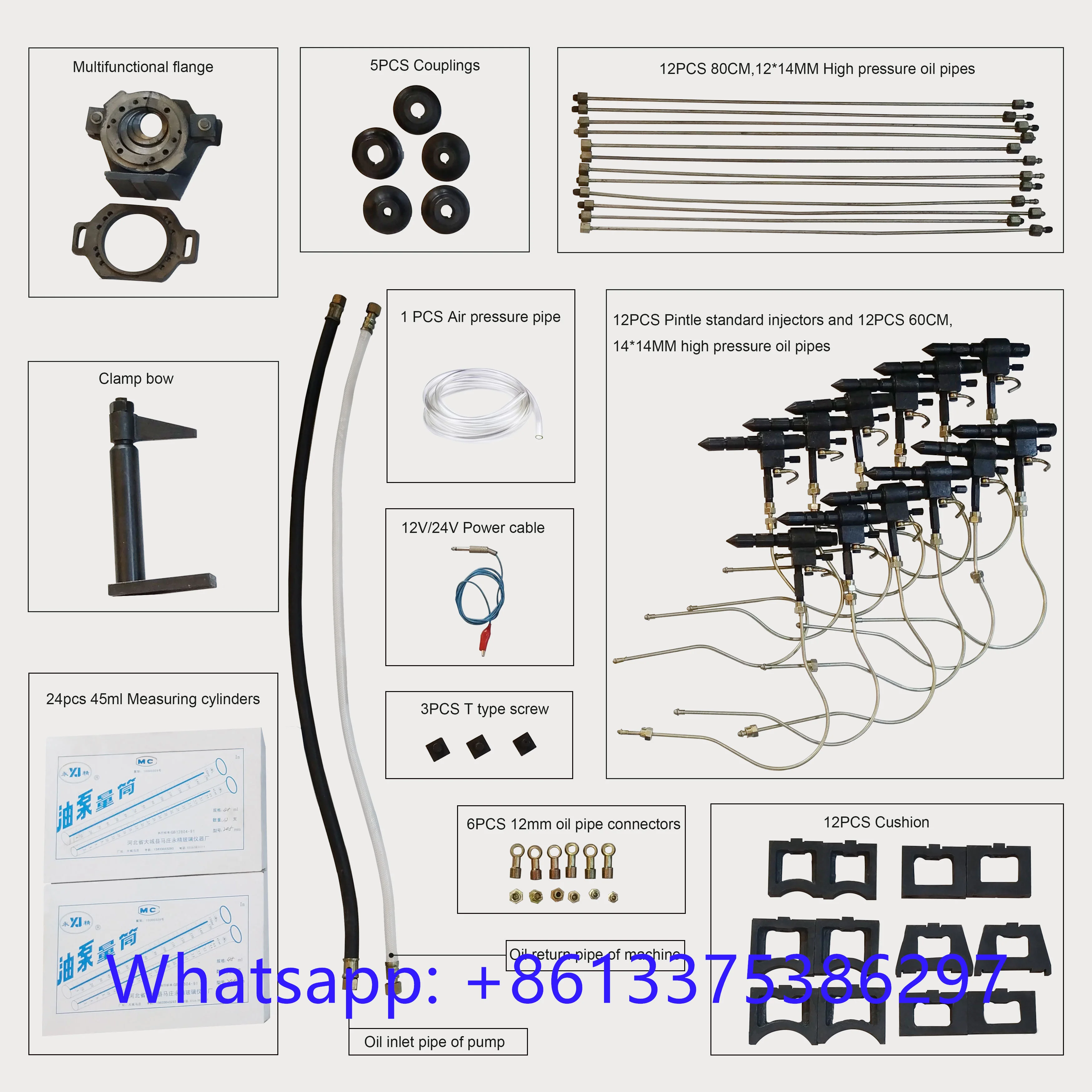 High Quality Diesel Pump Test Bench 12PSB Mechanical Injector Pump Analyzer Auto Repair 12PSB Injector Test Bench