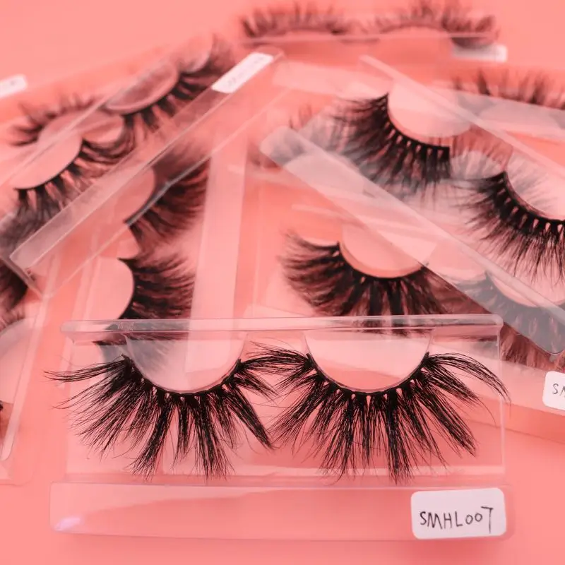 
5d 27mm mink eyelashes with pvc fashion handbag suitcase lashbox boxes25mm mink eyelash bulk lasheswholesale vendor 