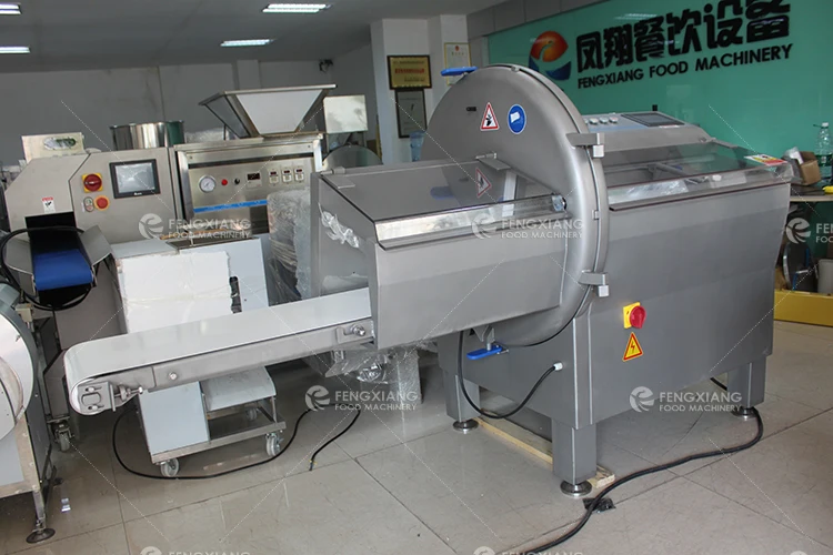 Sausage Bacon Frozen Meat Cooked Meat Cheese Fish Cutting Slicing Machine