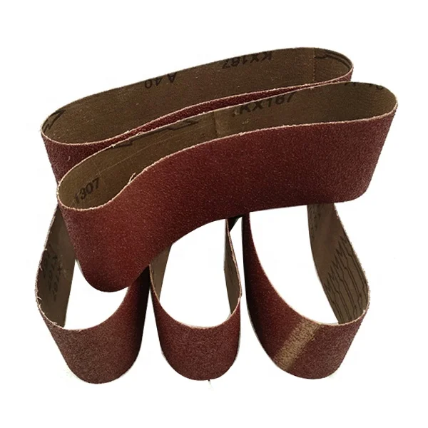 100 x 610 mm 120 Grit - Pack of 5 Aluminum Oxide Sanding Belts