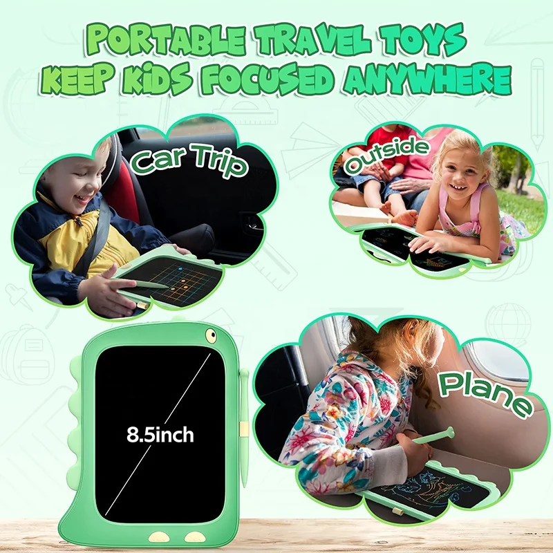 Toys Kids Children 2023 8.5 10 12 Inch Lcd Board Kids Drawing Graphic Tablet Portable Lcd Writing Tablet