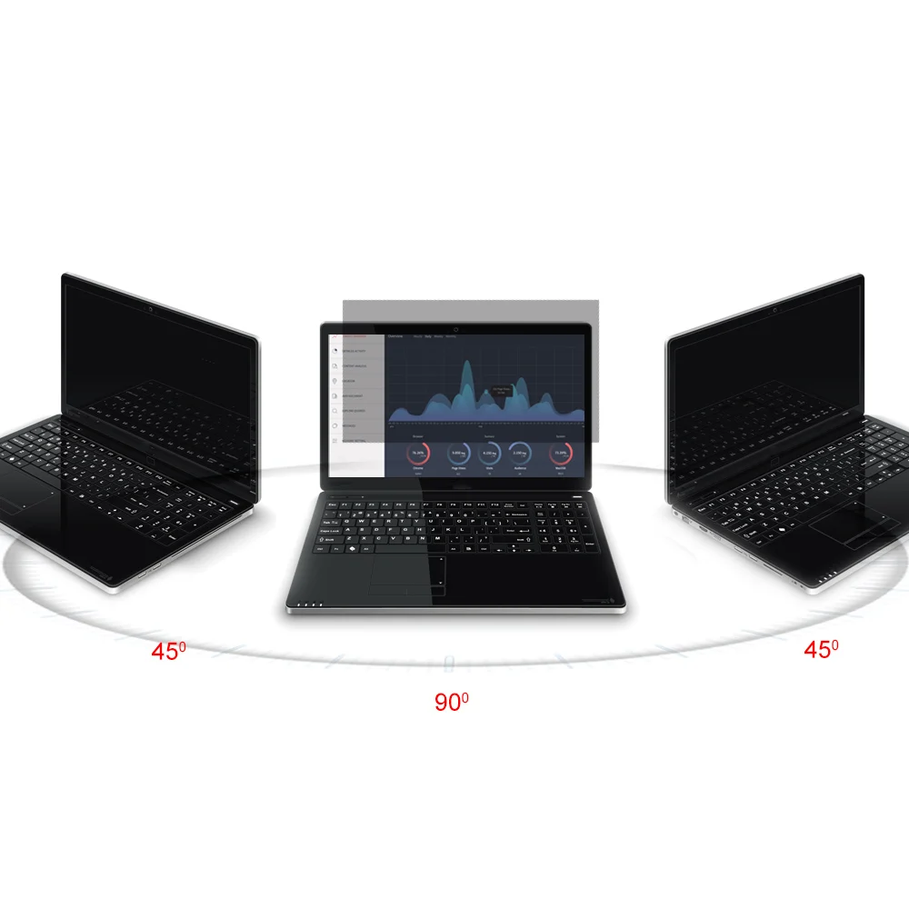 Hot Selling Best Price Removable Anti Spy Screen Film for MacBook Anti Glare Privacy Filter for MacBook Air 12 inch