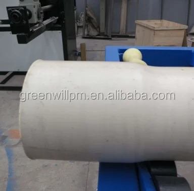 
plastic pvc pipe socket making machine for R/U/L type shape 
