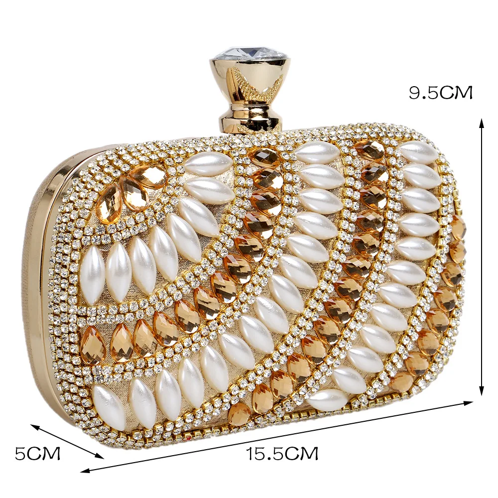 
Wholesale new designer elegant lady trendy fancy small women party cute purses clutch evening bag 
