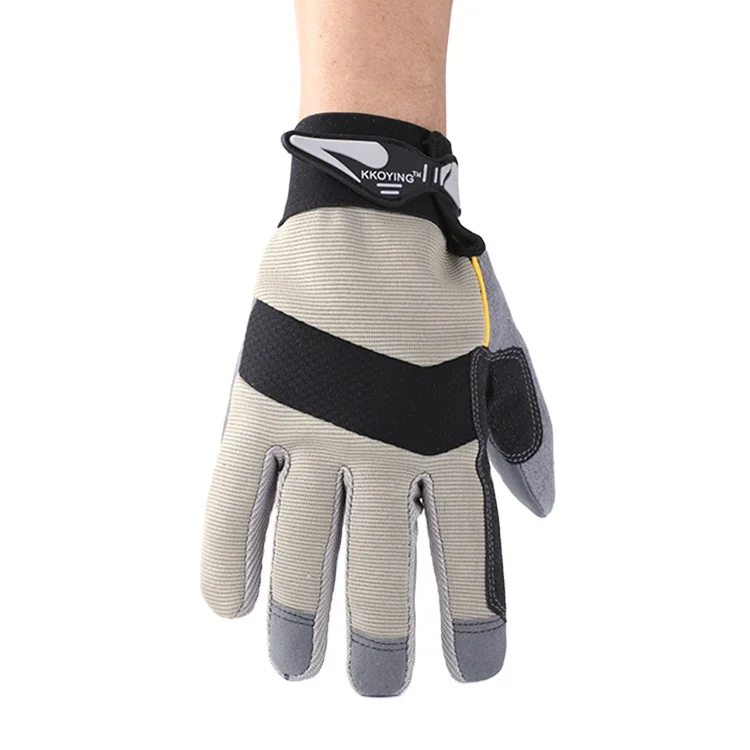 RTS Hot Microfiber Foam Padded Palm Touchscreen Mechanic Automotive Industry Safe Hand Work Warm Gloves