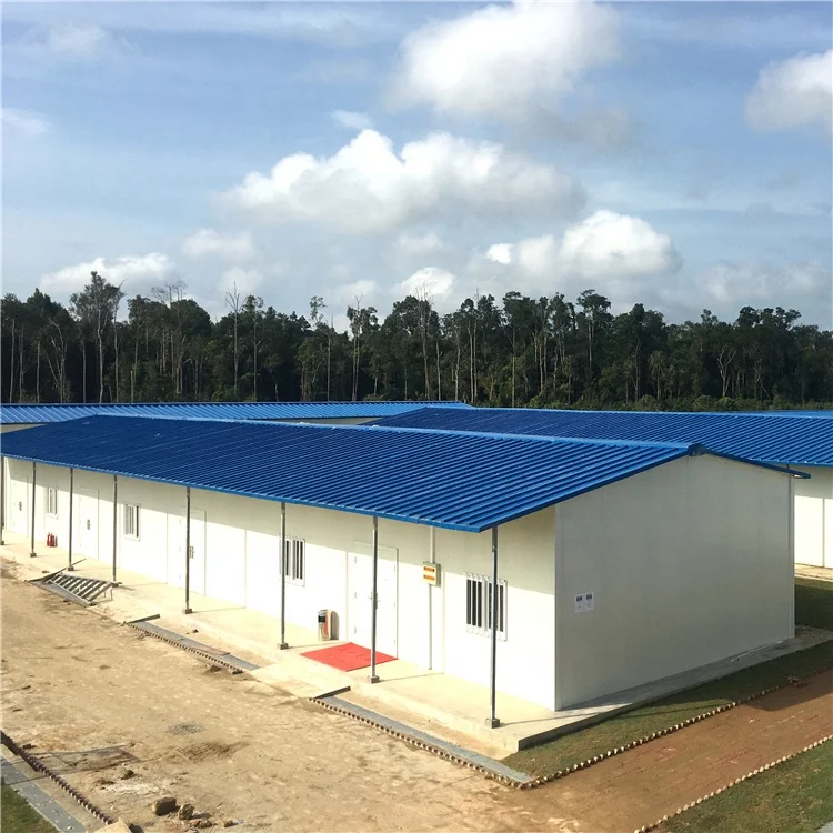 Contemporary Prefab House Frame from China and Turkey Steel House Design for Villa or Apartment Carport 1 Year Warranty