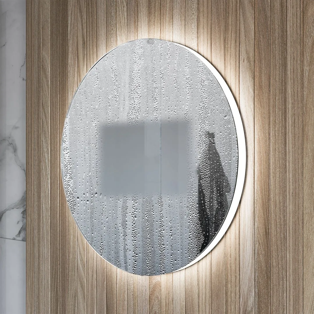 Silicone led strip light bathroom mirror lights LED Wave for round smart mirrors with IR infrared sensor