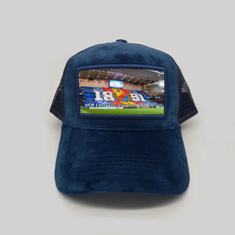 satin silk fabric fuzzy 5 panel blank black gray custom embroidery logo fur baseball snapback velvet cap trucker hat