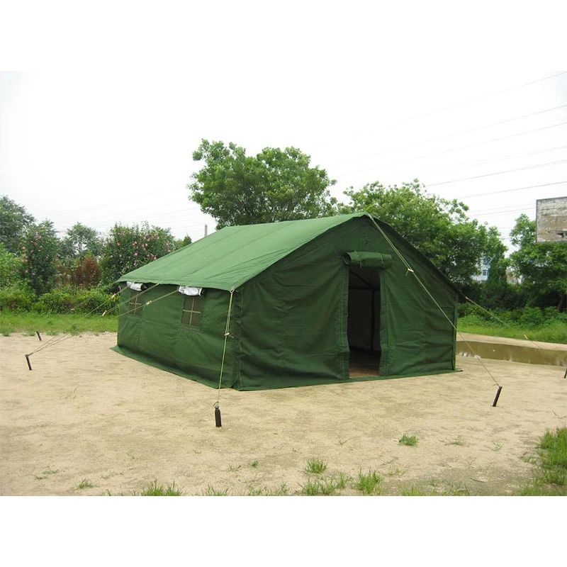 Aosener 93A type heavy duty canvas squad green tent for winter with heating winter tent