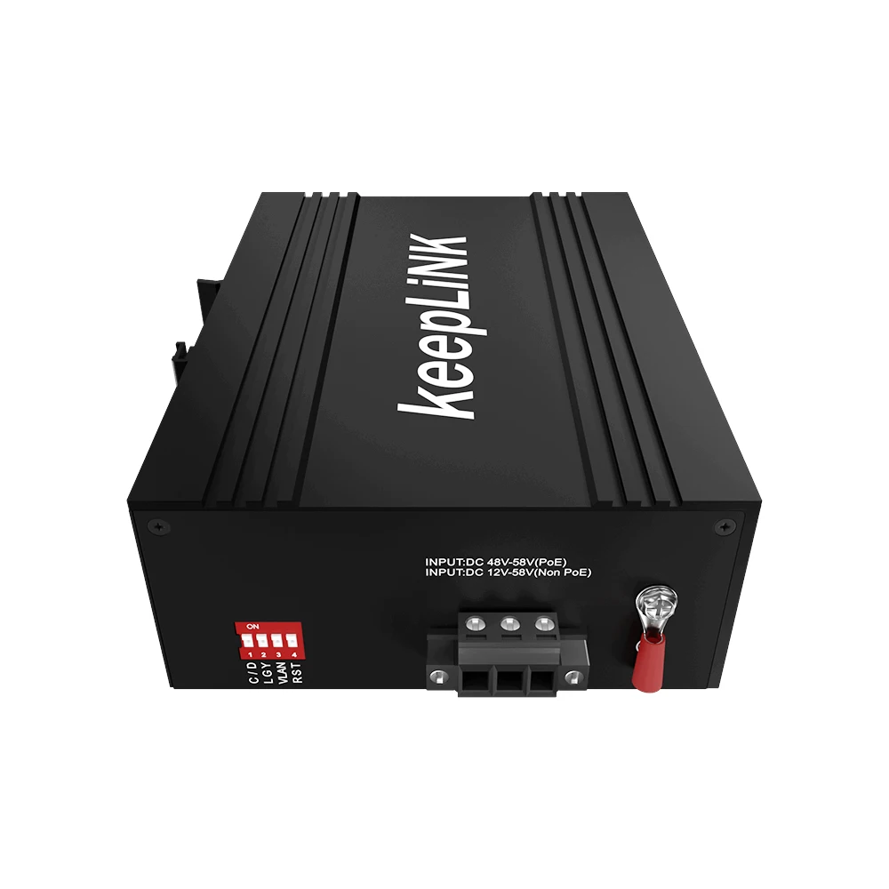 Неуправляемый промышленный Ethernet коммутатор с 8 портами 10/100/1000 м PoE DIN-рейка IP40 для наружного видеонаблюдения светодиодный