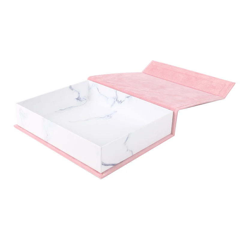 Wholesale elegant velvet suede crafts packaging gift box for sunglass, cosmetics, electronic products