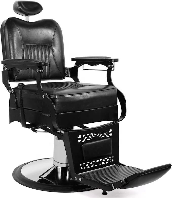 Wholesale Salon Hair Chair Classic Barber Chairs Leather Fashionable Customized Style Beauty Modern Barber Shop Furniture