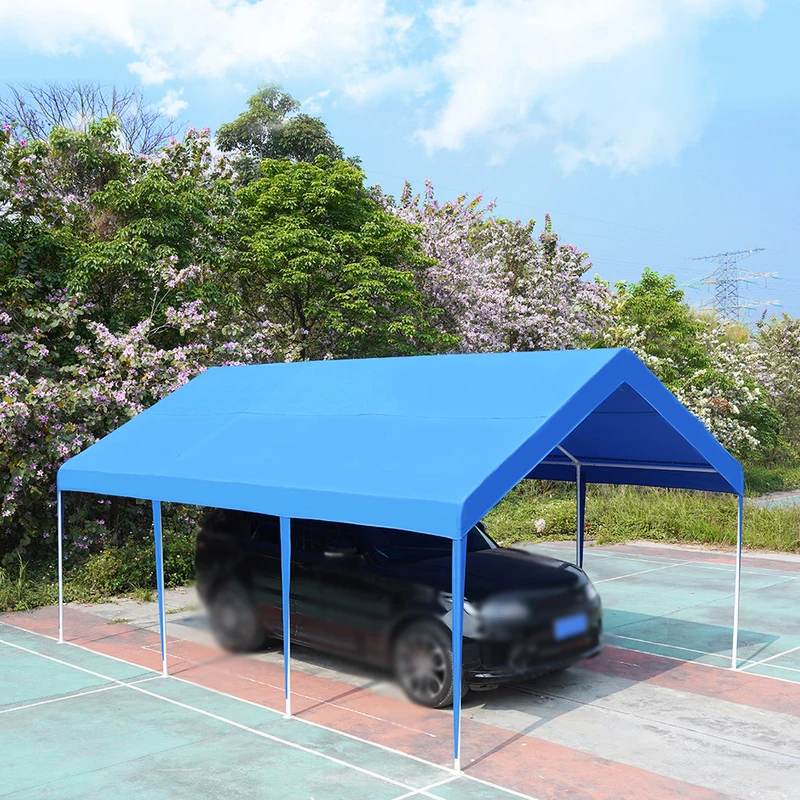 Premium Strong Wind Resistant Portable Carport Car Parking Garages Heavy Duty Steel Structure Church Tent