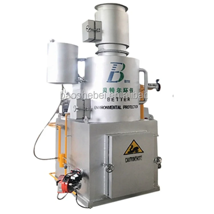 WFS Smokeless Animal Carcasses Domestic Waste Factory Waste Incineration Animal Cremation Machine