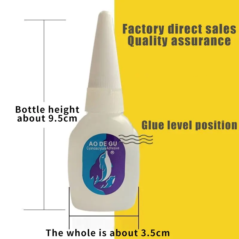 AODEGU Super Strong Office Glue Genuine 502 Furniture Repair Glue Instant Strong Glue