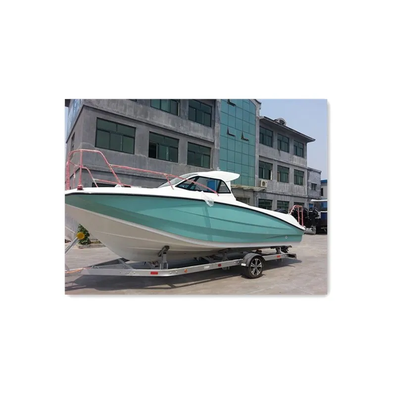 7.2m Fiberglass Material Leisure Cabin Fishing Boat