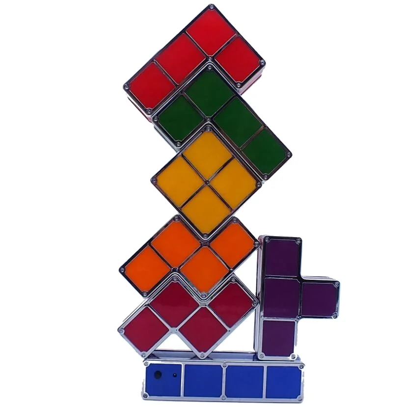 2021 Tetrris Lights Constructible Desk Lamp Puzzle Squares Toy Lighting Bar Kitchen Decoration