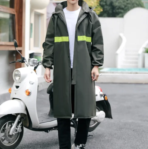 Customized Rain Suit Jacket & Trouser Suit Raincoat for Men Motorcycle Raincoat Waterproof Breathable Anti-storm Reflective