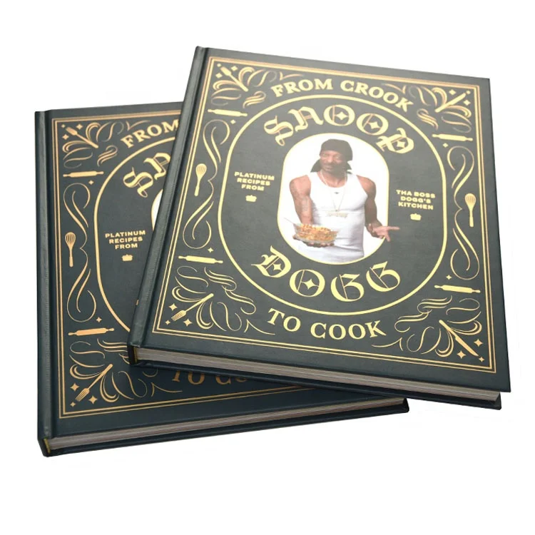 Книга с твердым переплетением, густые книжки с десертами, печать рецептов, офсетная печать, бумага и картон на заказ