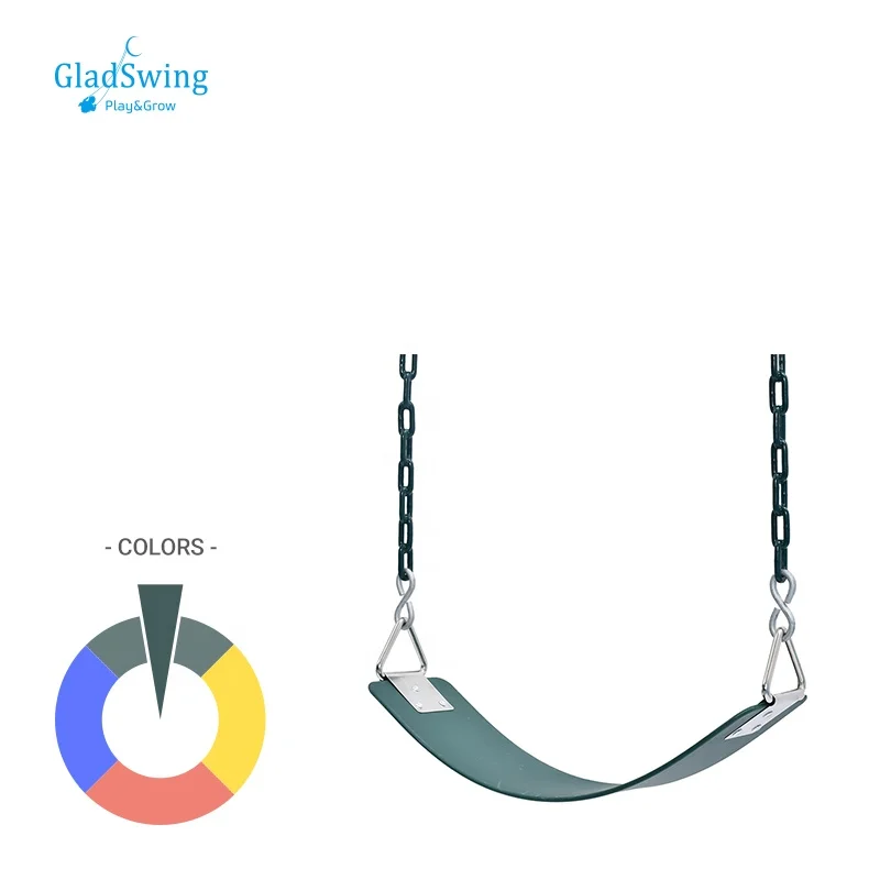 Гибкий садовый подвесной ремень EVA, подвесной качели для сиденья с цепями
