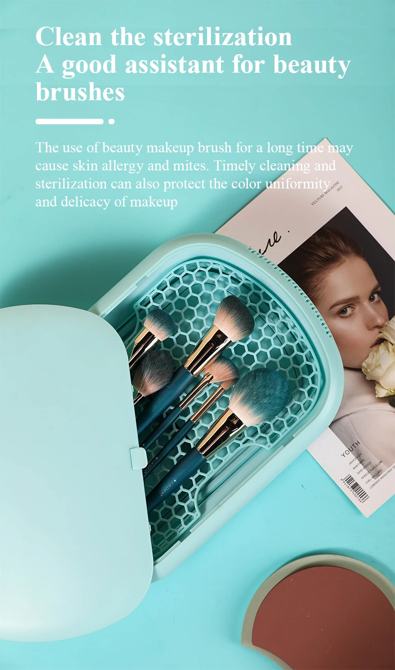 Derrosi HCF-18HG Foldable baby wear ultraviolet sanitizer mini UV disinfection box portable clothes dryer