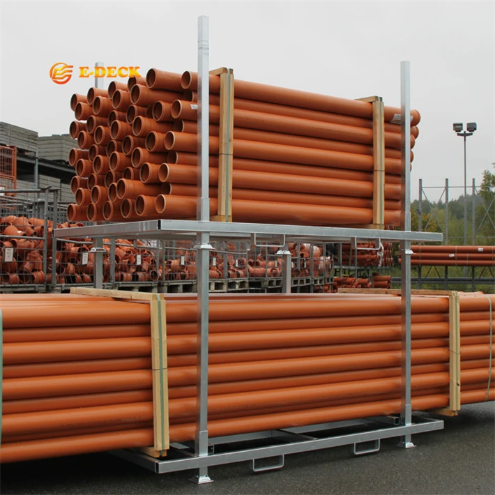 High Quality Industrial Q235 Steel Pipe Stacking Storage Pallet Converter