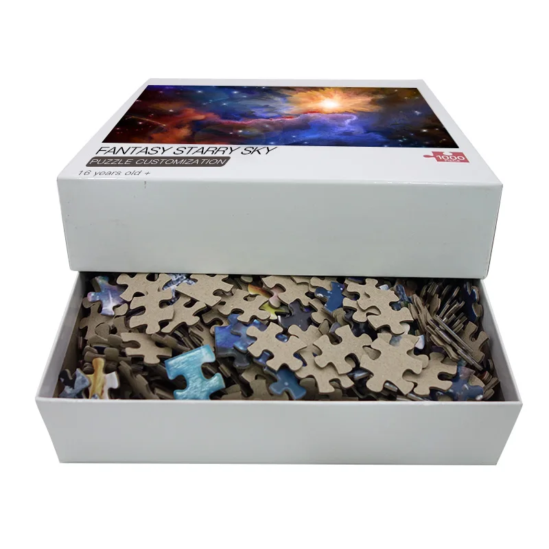 1000 pieces of funny jigsaw puzzle adult gift jigsaw puzzle 500 pieces of universe puzzle free sample