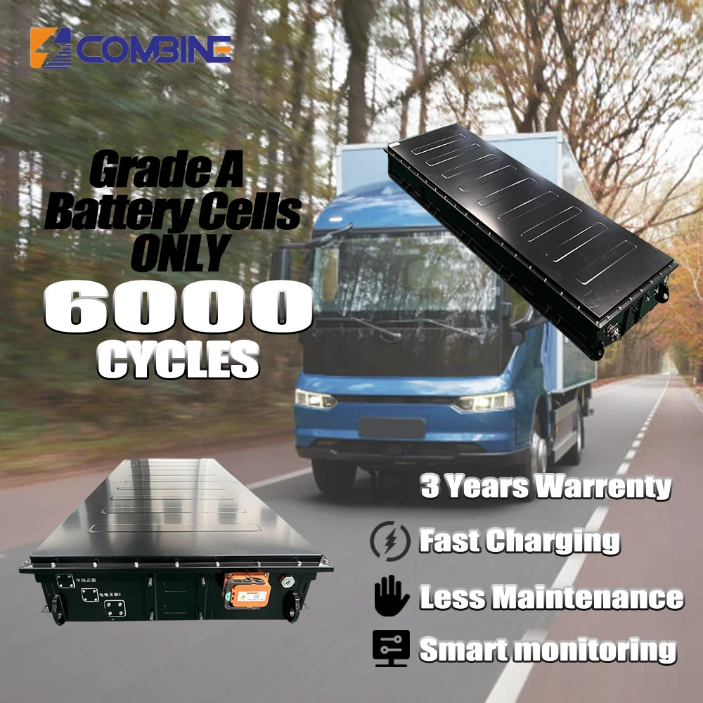 Customization 100kWh High Voltage Battery Pack for Electric Powered Truck EV Car Long Cycle Battery Pack with BMS