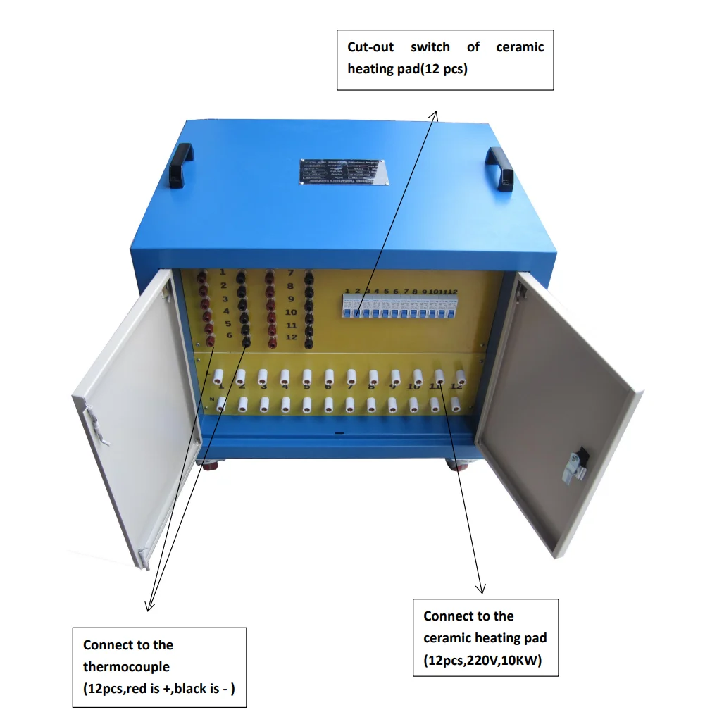 Hengsheng PWHT post weld heat treatment harding treatment furnace temperature controller after welding 380V/120KW
