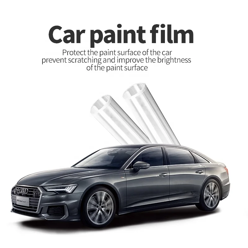 Glossy Transparent Anti-Scratch PPF Self Healing TPH Protective Film paint protection film black