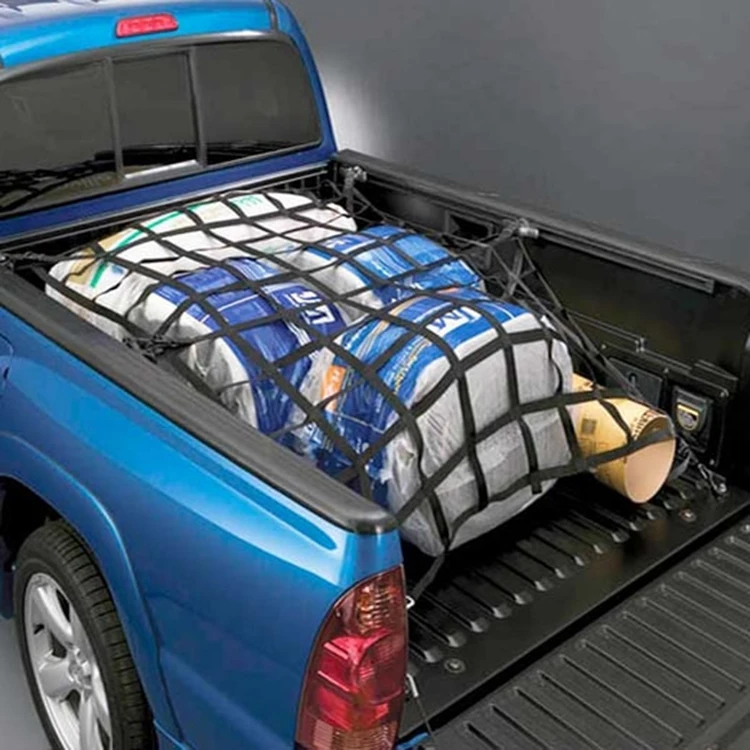 Heavy duty pickup truck bed cargo net Webbing  Net