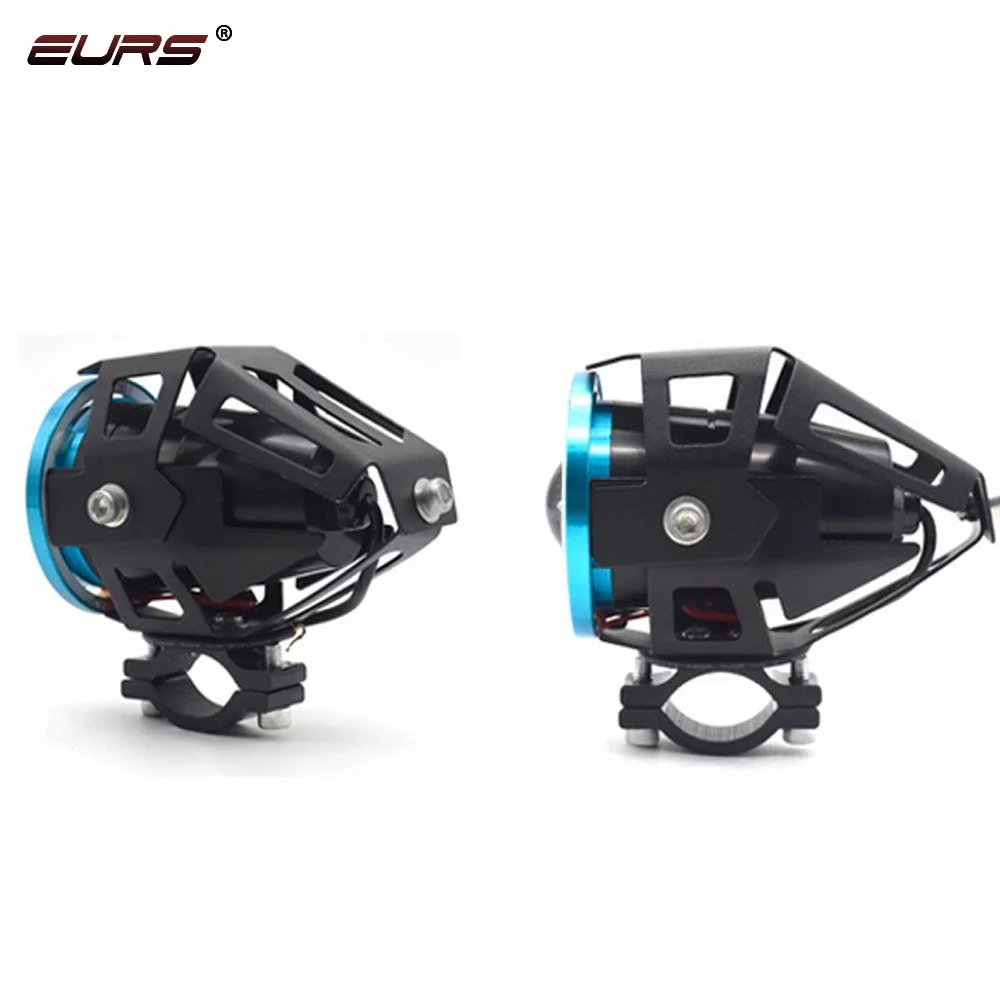 External dual angel de-mon eye lens led 20W 2400LM 1.8A IP65 6500K Motorcycle electric car led headlight