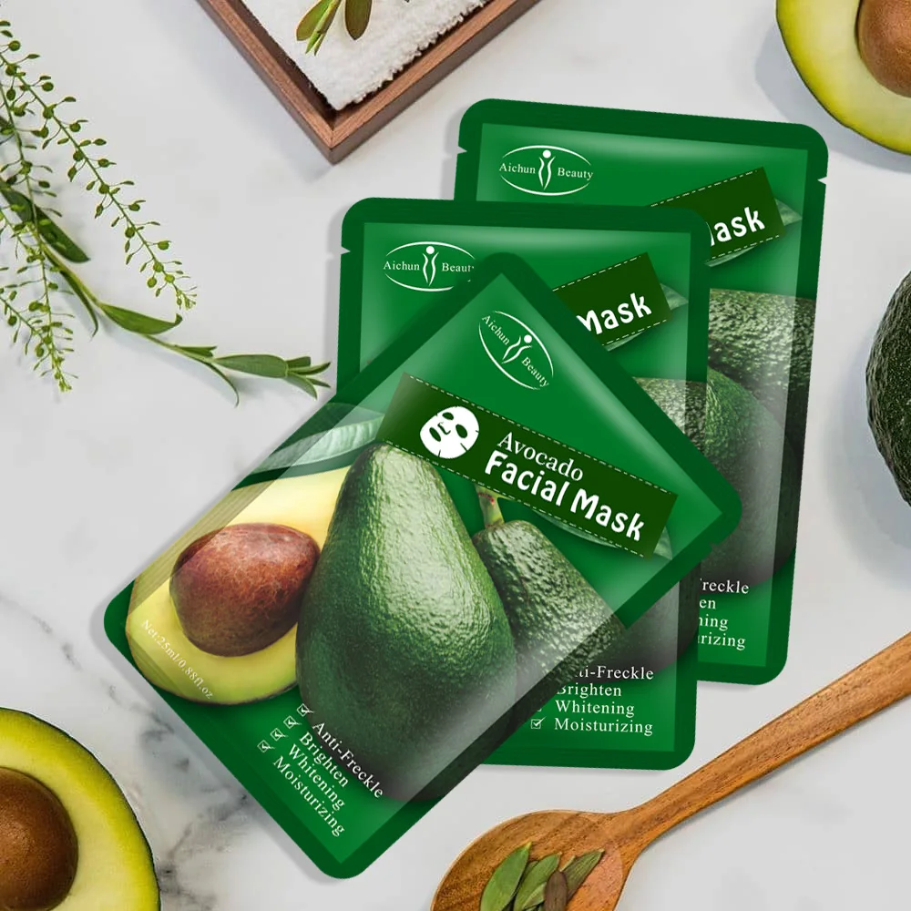 
Wholesale Skin Care Moisturizing Anti Aging Vitamin C Collagen Facial Mask Whitening Fruit Organic Sheet Face Mask 