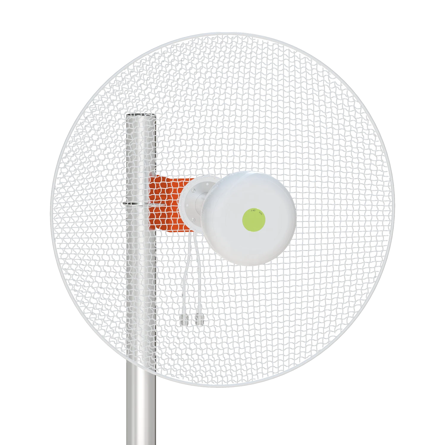 617-3800MHz  4G/5G 20dBi  hyperbolic Antenna  Mesh Parabolic  with 2x20m RG58  for huawei radio  HYBRID MIMO ANTENNA