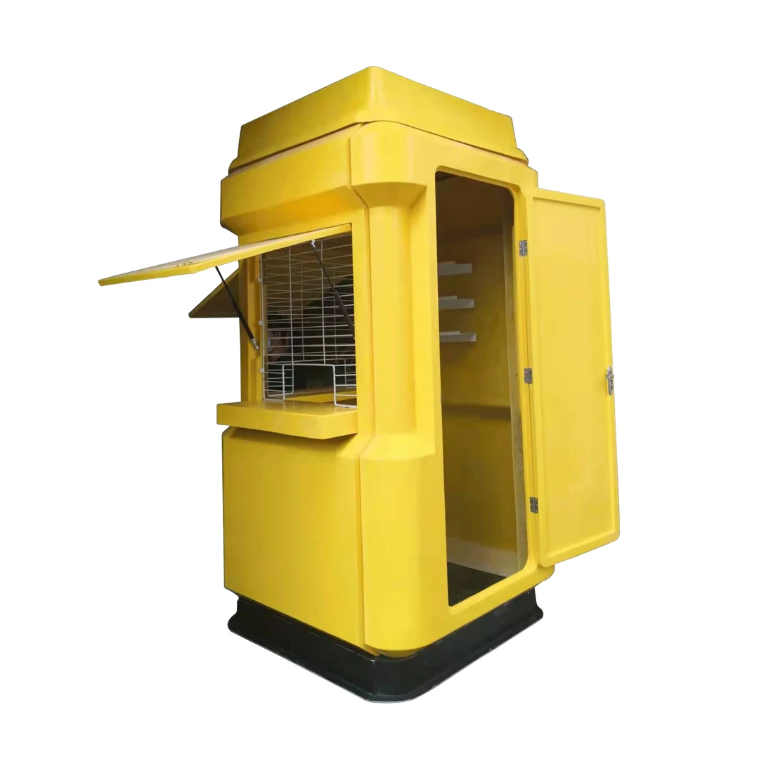 MTN fiberglass solar kiosk