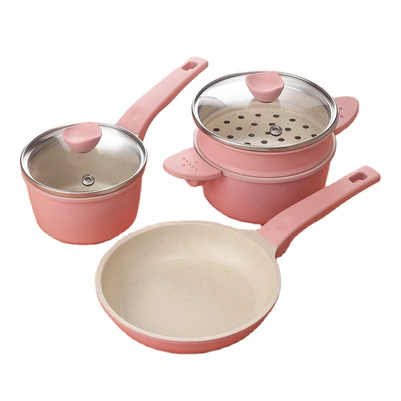 die cast aluminum non stick mini sauce pan milk pan mini frying pan with induction bottom