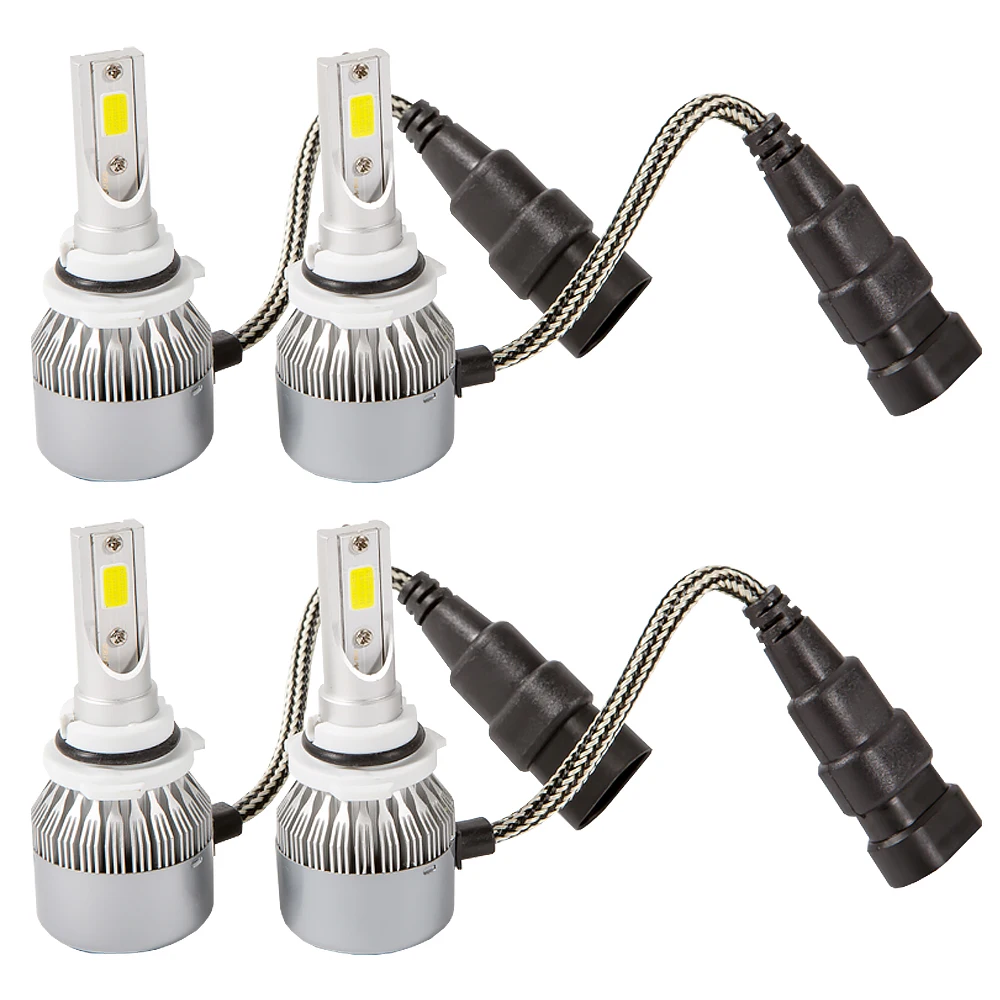 Лидер продаж, умная автомобильная светодиодная фара, лазерная водонепроницаемая лампа, автомобильная новая c6 9005 9006 h7 h11 HB3 HB4, светодиодная h4 светодиодная фара