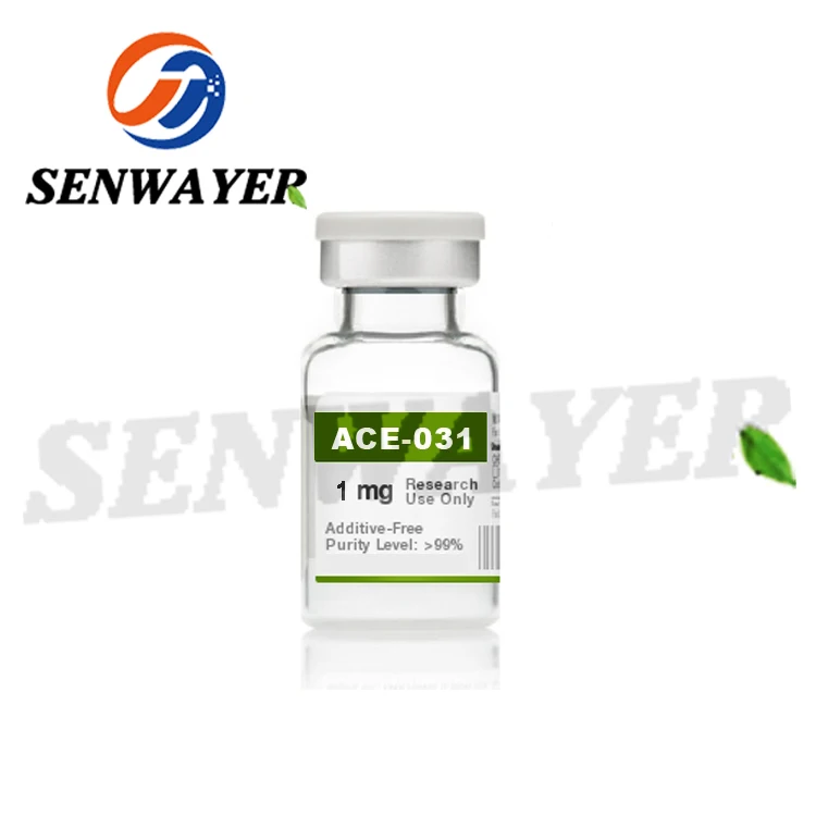 
Senwayer USA warehouse supply peptides bodybuilding ace031 1mg CAS 616204-22-9 ace 031 Peptide ace-031 powder 