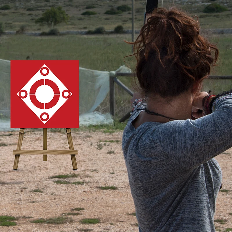 Spring hot selling items can be customized for outdoor training, sports shooting six sided printed arrow targets