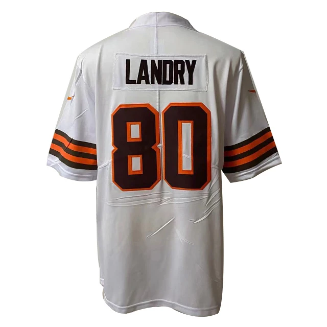 Лучшее качество, 80 Jarvis Landry, белая коллекция 1946, Попеременный испаритель, лимитированная Джерси в продаже, магазин Джерси Jarvis Landry