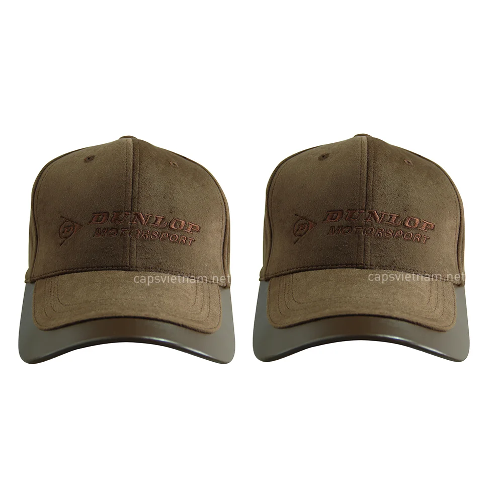 Viet Nam OMD индивидуальный дизайн ваш собственный высококачественный 3DL моторный спортивный колпачок коричневого цвета простой с кожей