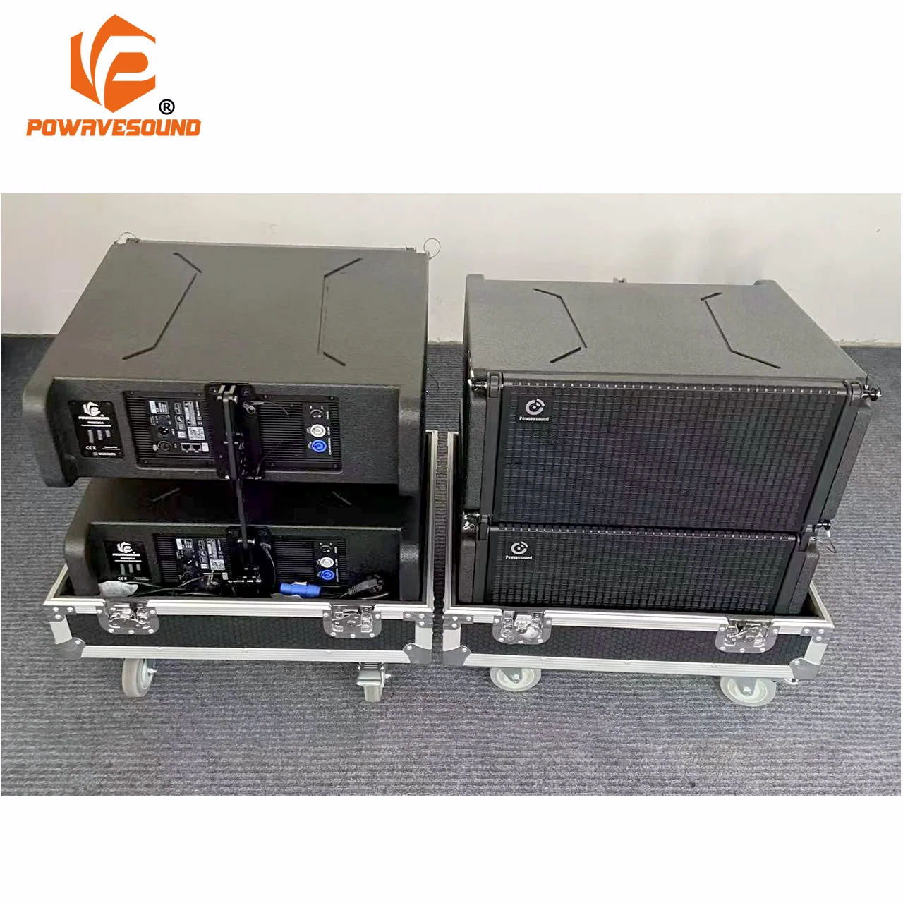 Звуковая система active line array 2x8 дюймов и пассивный динамик доступны профессиональный модуль усилителя мощности внутри для концерта на открытом воздухе