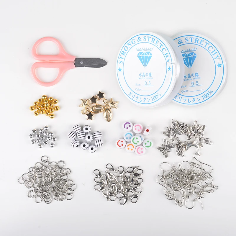 Amazon 28 Slots Flat Round DIY Polymer Clay Beads Kits For Jewelry Making Accessories